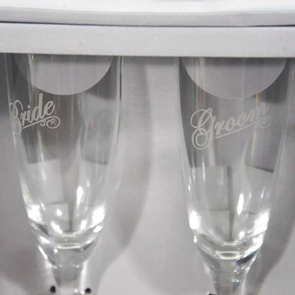 Studio His & Hers Toasting Champagne Flutes